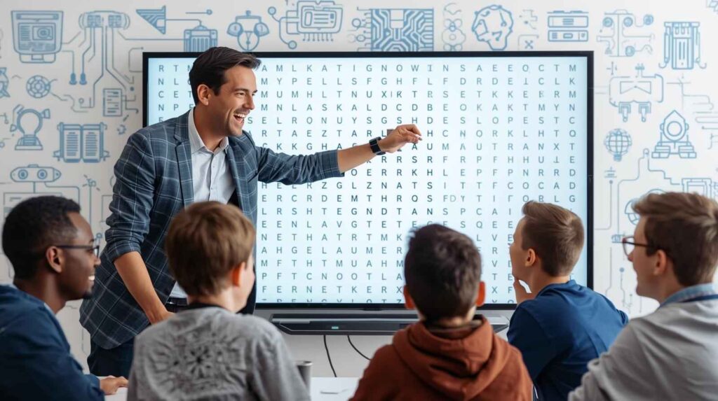 The Educational Value of Word Search Puzzles in Technology