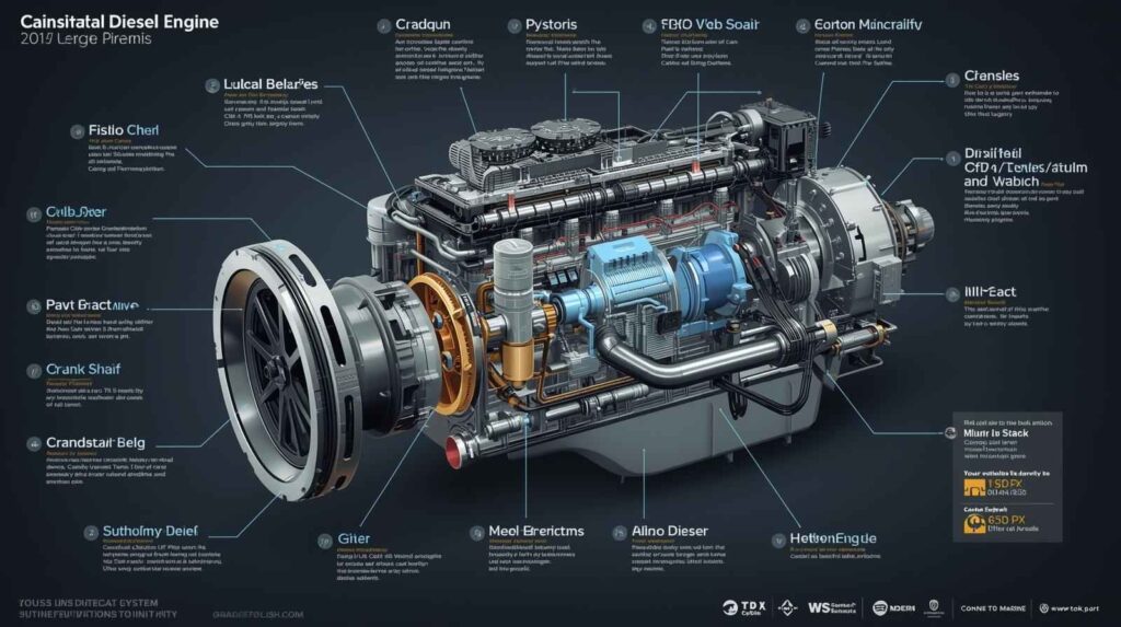 Core Components of Marine Engines