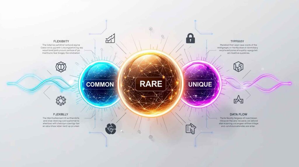 Common, Rare, and Unique Attributes