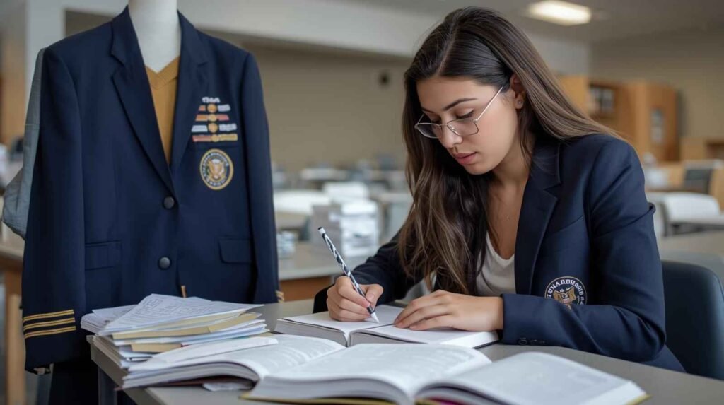 Technology Student Association Pins and Academic Growth